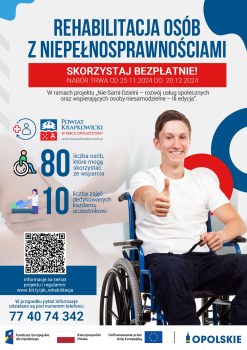 REHABILITACJA DLA OSÓB Z NIEPEŁNOSPRAWNOŚCIAMI!