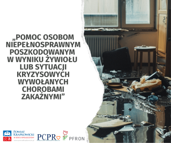 POMOC DLA NIEPEŁNOSPRAWNYCH POWODZIAN!